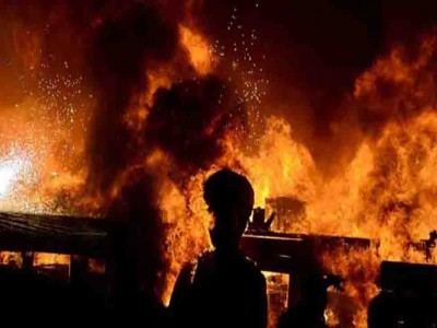 बठिंडा में सेना के हथियार डिपो में आग, गोलाबारूद का नुकसान