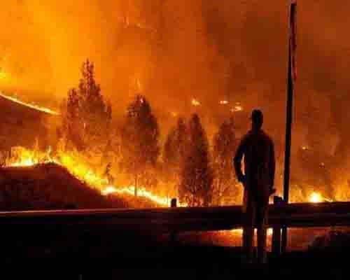 कनाडा के जंगलों में लगी भयानक आग के कारण इमरजेंसी को बढ़ाया गया