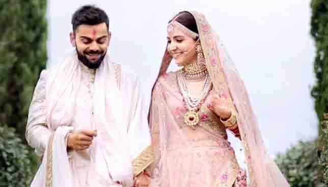 कोहली और अनुष्का शर्मा ने रचाई शादी, ट्विटर पर लिखा…