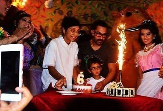 Roller Coaster पर बैठे आमिर खान, तस्वीरों और वीडियो में देखें कैसे मनाया बेटे का बर्थडे