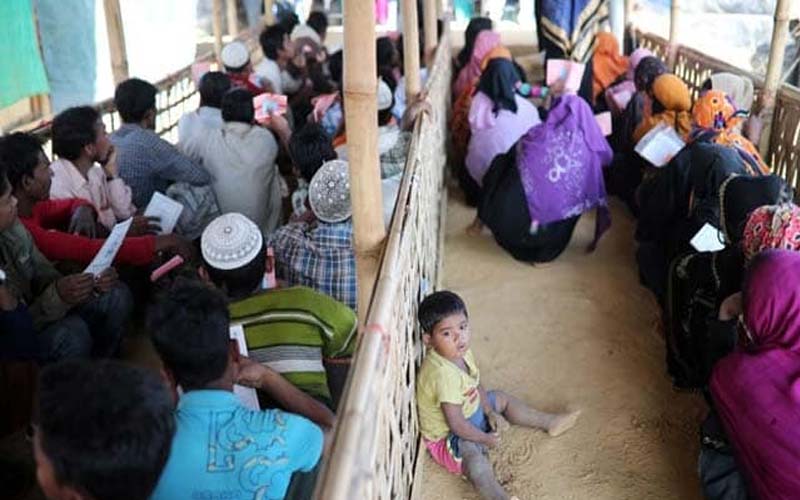 भारत ने रोहिंग्या मुसलमानों की मदद के लिए बांग्लादेश को राहत सामग्री दी