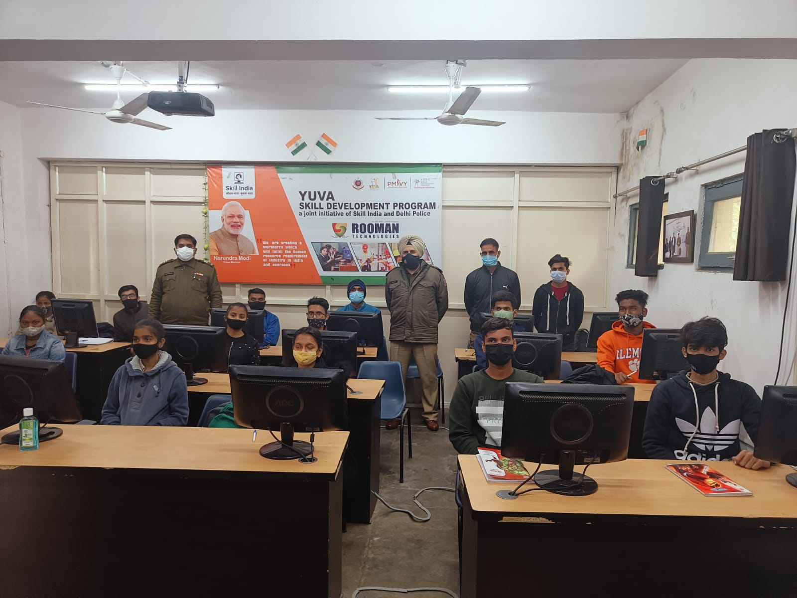 राष्ट्रीय युवा दिवस के अवसर पर उत्तरी जिला दिल्ली पुलिस ने शुरू किया मुफ्त कंप्यूटर एवं हार्डवेयर कोर्स