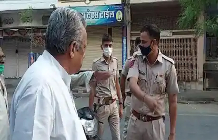 बीजेपी विधायक की गुंडागर्दी, पुलिस वाले को कहा 'अपनी औकात में रहो, Video Viral