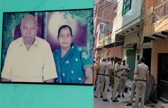 दिल्ली के गोकलपुरी इलाके में घर में हुई लूट, बुजुर्ग दपंति को उतारा मौत के घाट