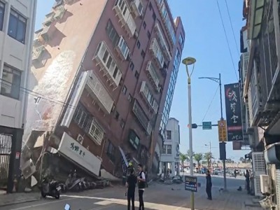 ताइवान में 7.2 तीव्रता के जोरदार भूकंप के झटके