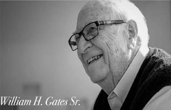 बिल गेट्स के पिता की 94 साल की उम्र में मृत्यु