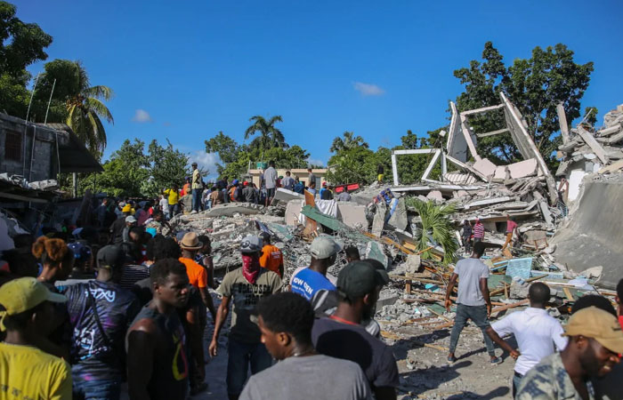 हैती में 7.2 तीव्रता के भूकंप से भारी तबाही, लगभग 304 लोगों की मौत, देखें वीडियो