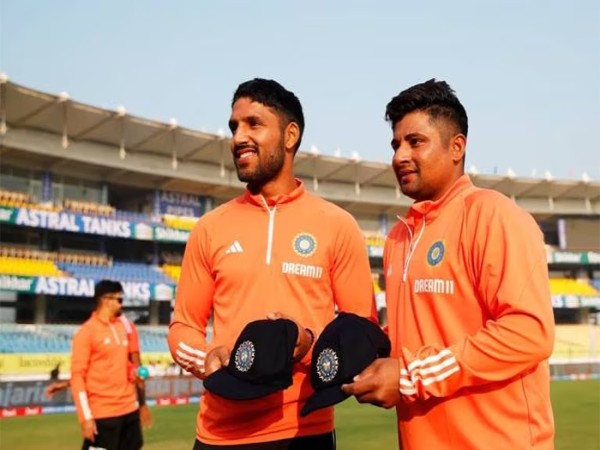 India vs England: सरफराज खान और ध्रुव जुरेल ने किया डेब्यू