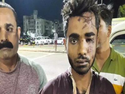 रत्नागिरी रेलवे स्टेशन पर पकड़ा गया 3 लोगों को जिंदा जलाने का आरोपी शाहरुख सैफी 