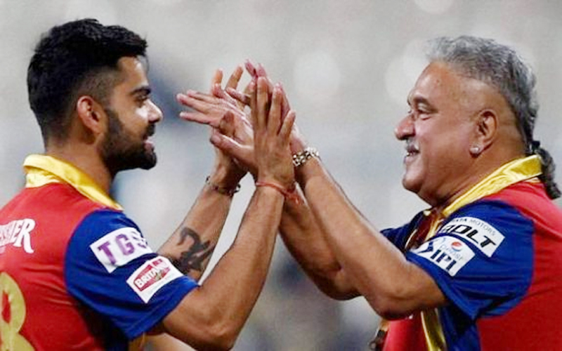 IPL 2019: विराट की टीम बेंगलुरू को भगोड़े माल्या ने कहा कागजों का शेर