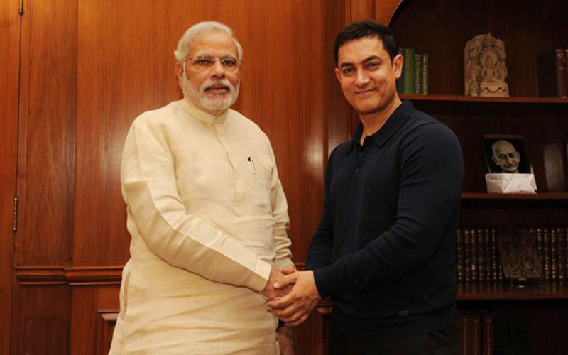 आमिर के ट्वीट का दिया पीएम मोदी ने जवाब, कही ये बात