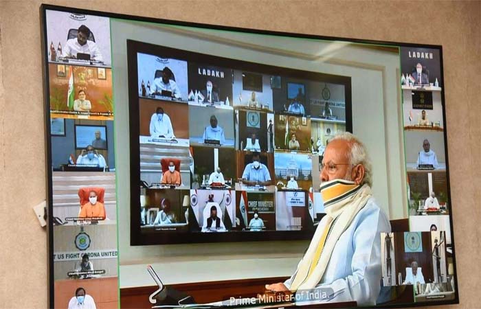 LIVE: कोरोना के बढ़ते मामलों के बीच PM मोदी की 8 CM के साथ मीटिंग जारी, क्या फिर लग सकता है लॉकडाउन?