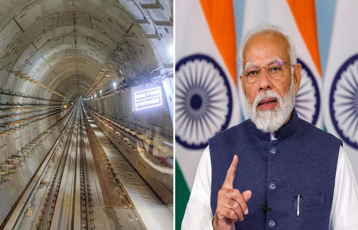 पीएम मोदी ने भारत के पहले अंडरवाटर मेट्रो का किया उद्घाटन