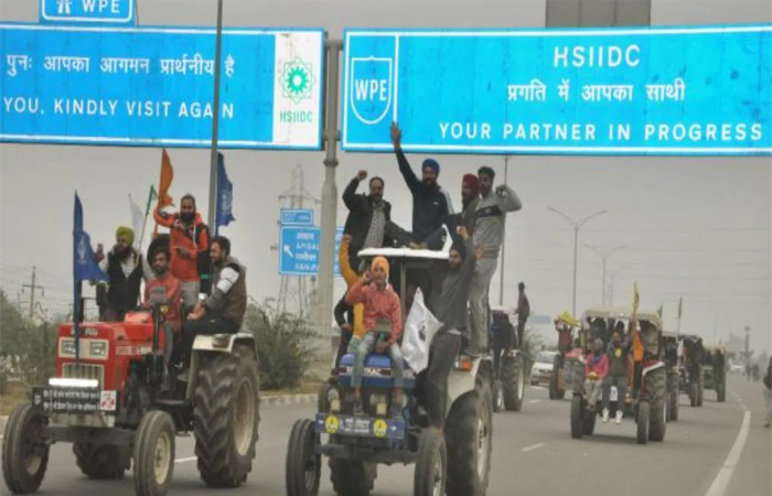 Farmers Protest: ट्रैक्टर रैली के रूट पर किसानों ने मांगी लिखित इजाजत
