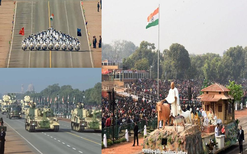 Republic Day 2019 LIVE UPDATES: दुनिया ने देखा  राजपथ पर परेड और झांकी में भारत का 'शक्ति प्रदर्शन' 