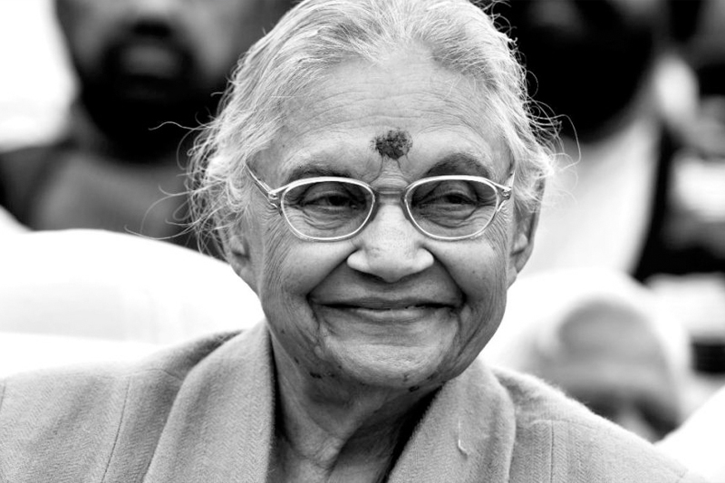 राजकीय सम्मान के साथ पंचतत्व में विलीन हुई दिल्ली की पूर्व मुख्यमंत्री शीला दीक्षित